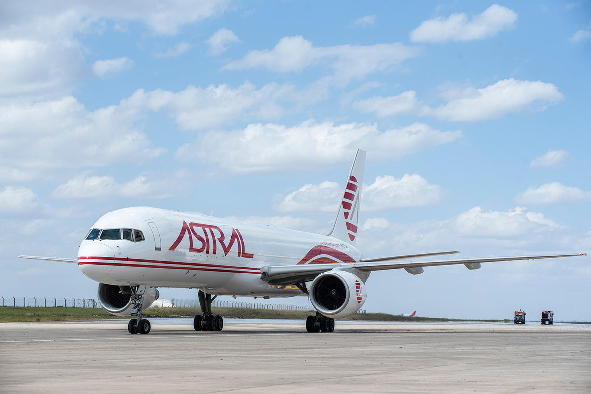 Astral Aviation delivers humanitarian aid flight to Gaza