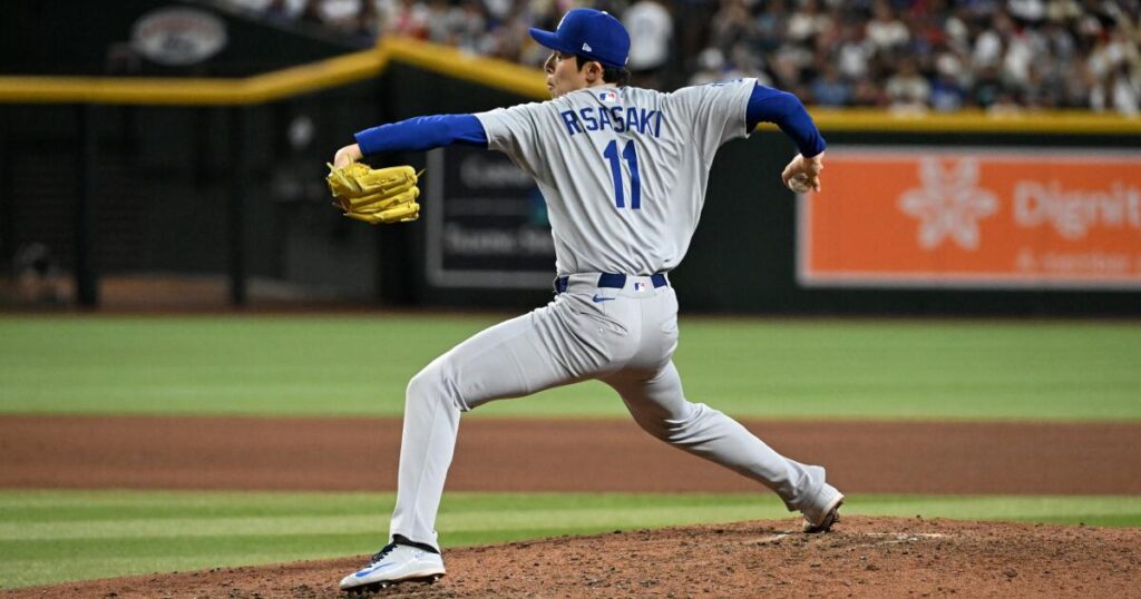 Help Roki Sasaki, Clayton Kershaw helps as Dodgers reduce the magic number to 1