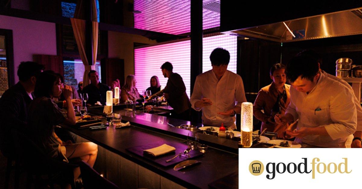 Garaku Kaiseki Restaurant at City Hall 48 is straight from BLADERUNNER